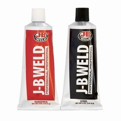 J-B Weld Steel Reinforced Epoxy 8281 Professional Size, Steel and Hardener, 5 oz