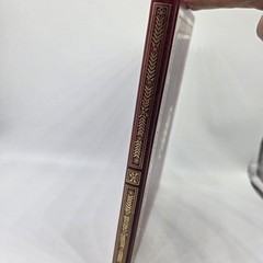 Vtg Anything Book™️ Hardcover Blank Journal Unlined Unruled Sketch Art Deco Red