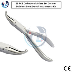 29 PCS Orthodontic Pliers Set German Stainless Steel Dental Instruments Kit