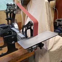 D-D Work / Tool Rest for Pheer 454 Knife Belt Grinder – 14″ Table