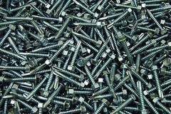 (500) Hex Washer Head #12 x 1-1/4 Self-Drilling #3 Tek Screw IHW