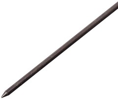 Uni Drop Holder Type Pencil Lead, 2.0mm, F (ULNF) 6 Count (Pack of 1), Black