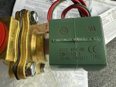 Asco Redhat 8222G095 3/4″ steam solenoid Valve 120VAC 120/60 2W new in Box