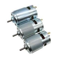 High Power Large Torque Motor 390 540 550 775 795 895 DC 12V ~ 24V Ball Bearing