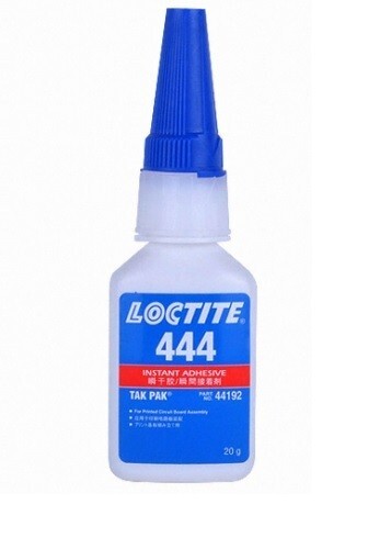 Loctite Clear 444 Tak Pak Adhesive, 20 Gram Bottle