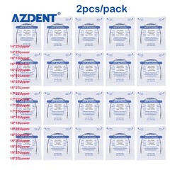 Dental Orthodontic Arch Wire Super Elastic Niti Reverse Curve Rectangular AZDENT