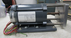 💥GE 1/6 HP EXPLOSION PROOF MOTOR 1725/1425 RPM 48Y FR 115/230V 5KC39QN9959AX