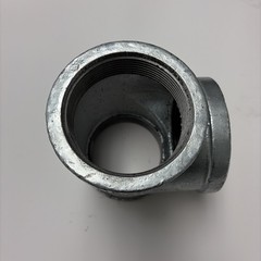 STZ Industries 3 in FIP X 3 in FIP Galvanized Malleable Iron Tee 351T-3