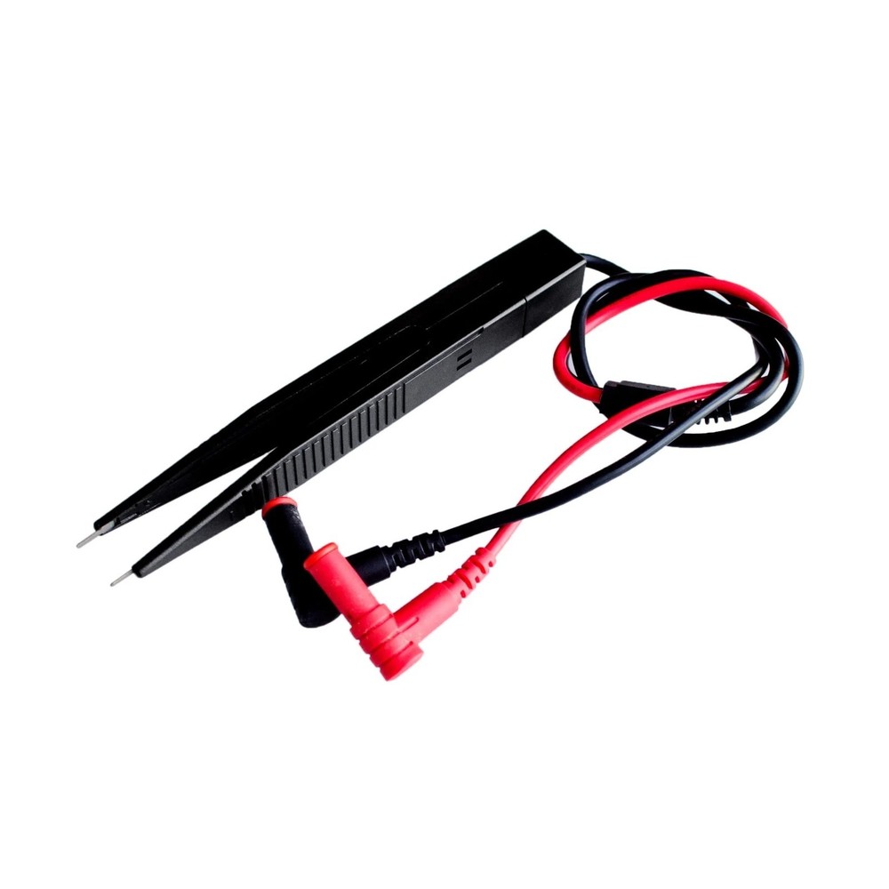 SMD Inductor Test Clip Probe Tweezers for Resistor Multimeter Capacitor