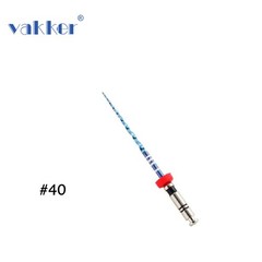6/Pk VAKKER Blue NiTi Rotary Files Endo Root Canal Files All Size Engine Use
