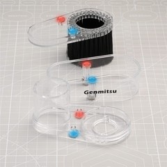 Genmitsu CNC Dust Shoe Long Nylon Brush for 42mm / 52mm Dust Shoe, Transparent