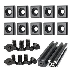 10Pcs 2020 Aluminum Extrusion T Slot End Cap Bracket 20 Series Extruded Hardw…