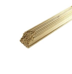 2 lbs Low Fuming Bronze Brazing Rod Bare RBCuZn-C 1/8” X 36″ Bare Brazing Rod