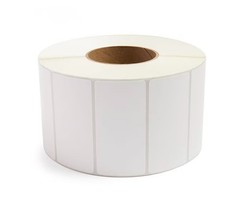 4 x 1.25″ Direct Thermal Labels 3″ Core – 4 Rolls 4400/Roll Industrial Printers
