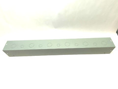 Cooper B-Line 4436G Straight Lay-In Wireway Section 4″ x 4″ x 36″ Gray NO COVER
