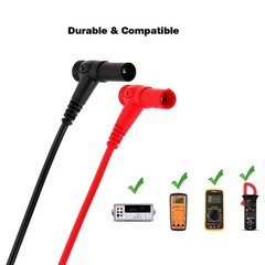 Universal Digital Multimeter MultiMeter Test Lead Probe Wire Pen Cable 1000V 10A