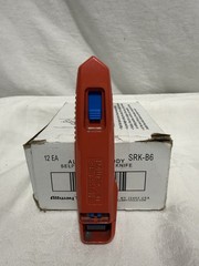 12Pk Allway Tools SRK-B6 Aluminum Self-Retracting Safety Knife w/ 6 Blades