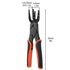 3-in-1 Air Line Disconnect Pliers Tool 1/2″ 3/4″ 1″ Push Connect Fitting Remover