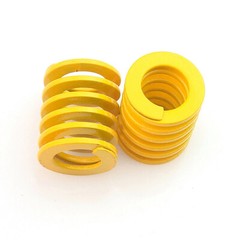 Light Duty Die Coil Springs Yellow Compression Spring Ratio 42% 30mm x 15mm TF