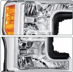 Headlights Assembly for 2017-2019 Ford F250 F350 F450 F550