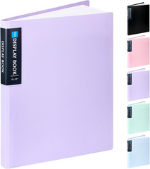 Art Portfolios 9″X12″, 40 Pockets Large Portfolio Folder Display 80 Pages, Heavy