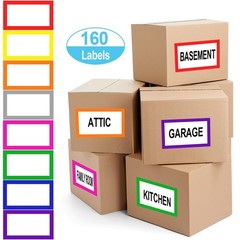6 x 4 inch Large Moving Labels for Boxes, Blank 6 x 4 inches, A-color