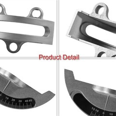 2PCS 14″ Bandsaw Trunnions Kit with Degree Scale For Most 14inch Wood Band Saws