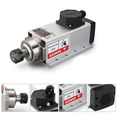 Flange Spindle Motor Air-cooled 1.5kw/2.2kw/3.5kw/4.5kw/6/7.5KW CNC Woodworking
