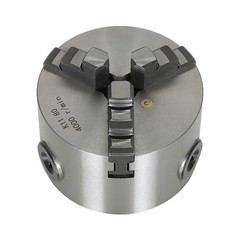 Lathe Chuck K11-80 3″ 3-Jaw Self-Centering Design 80mm Steel Grinding Jaw