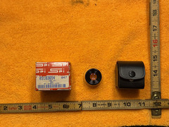 Vintage Peak Lupe 22X Magnifier SPI 1964 Optical Loupe Lens Made in Japan w/ Box