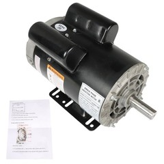230V Compressor Duty Electric Motor 1 Phase 3450 RPM 56HZ Frame 7/8″ Shaft 5HP
