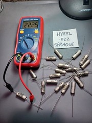 1 Sprague HYREL NOS capacitor .022uf Les Paul SG 335 Amplifiers