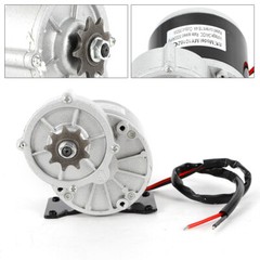 350W 24V DC Electric Motor for Bicycle Bike Scooter MY1016Z3 Gear Reduction