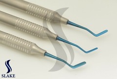 Dental Composite Filling Instruments Flat Plastic Ball Tip Burnisher Set of 3