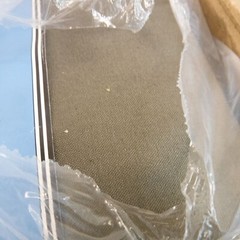 Tarp, 20 X 20 Ft, 20 Mil, Cotton Canvas Standard Duty Gray/Green 10P552A 10P552