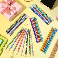 Sabary 200 Pcs Assorted Wood Pencil Bulk 50 Styles #2 HB Colorful Novelty Fun…