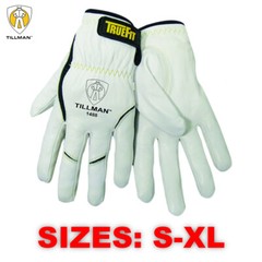 Tillman 1488 TrueFit Top Grain Goatskin Welding Gloves (Sizes: S-XL)