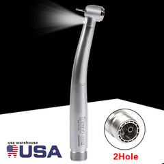 Turbina LED 2 orificios con pieza mano de alta velocidad dental NSK Style USA