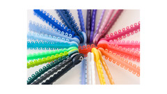 Dental Orthodontic Braces Ligature Ties Elastic Rubber Bands Mixed Color ARTMAN