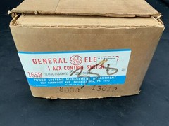 GE 1 Aux Control Switch 16SB-1DB3D71SUM4Y
