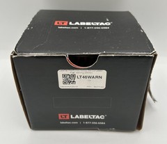 LabelTac LT46WARN Roll 4×6 Die-Cut OSHA Warning Labels 200 Labels NEW!