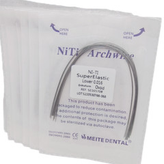Dental Orthodontic Super Elastic Niti Arch Wire Round 012-020 UPPER LOWER