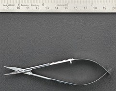 Storz E-3321 Westcott Stitch Scissors, Curved, 4.5″ – Ultrasonically Cleaned