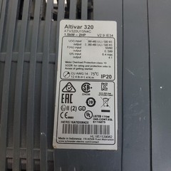 Schneider Electric Altivar 320 ATV320U15N4C 2 HP Variable Frequency Drive