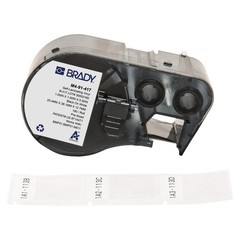 BRADY M4-91-417 Self-Laminating Label,Matte,1 1/2 in H 810J15