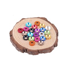 M2 M2.5 M3 M4 M5 M6 M8 Countersunk Washers Anodised Aluminium Alloy Multicolour