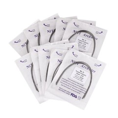 USA 100pcs 10packs Dental Orthodontic Super Elastic Niti Arch Wires Round Ovoid