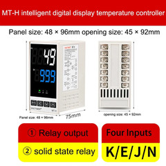 Digital PID Temperature Controller Thermostat Fahrenheit Relay/SSR AC 100V-240V