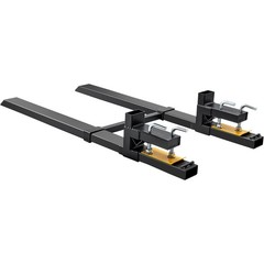 VEVOR 60″ 4000lbs Pallet Forks Clamp on Tractor Forks Adjustable Bucket Forks