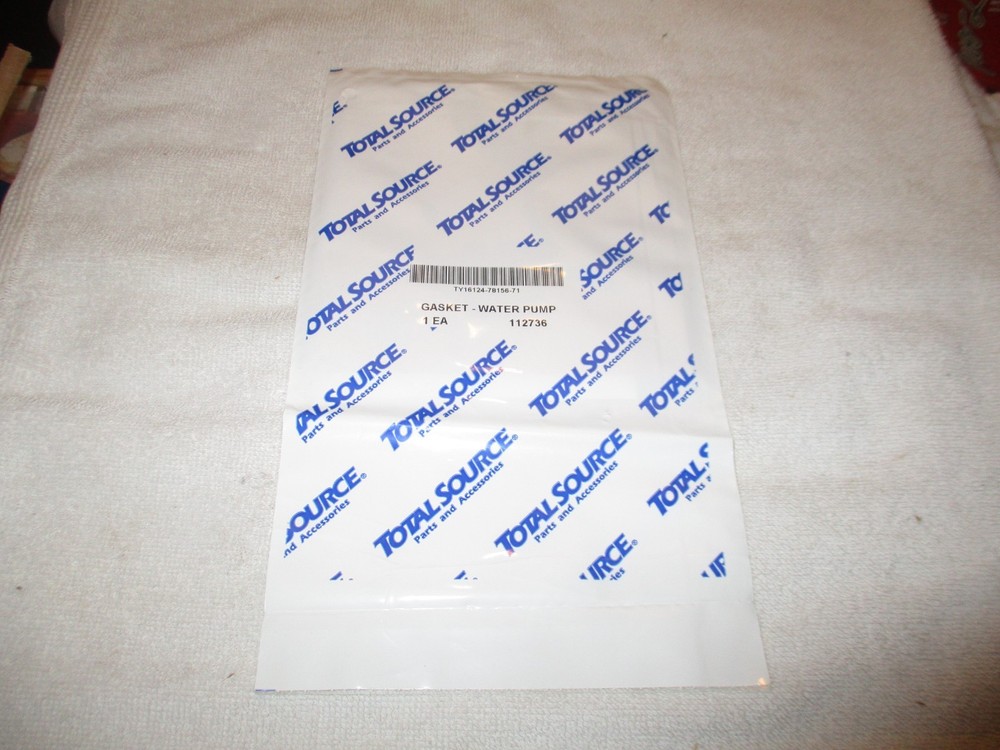 Toyota forklift gasket for water pump from Total Source New in package